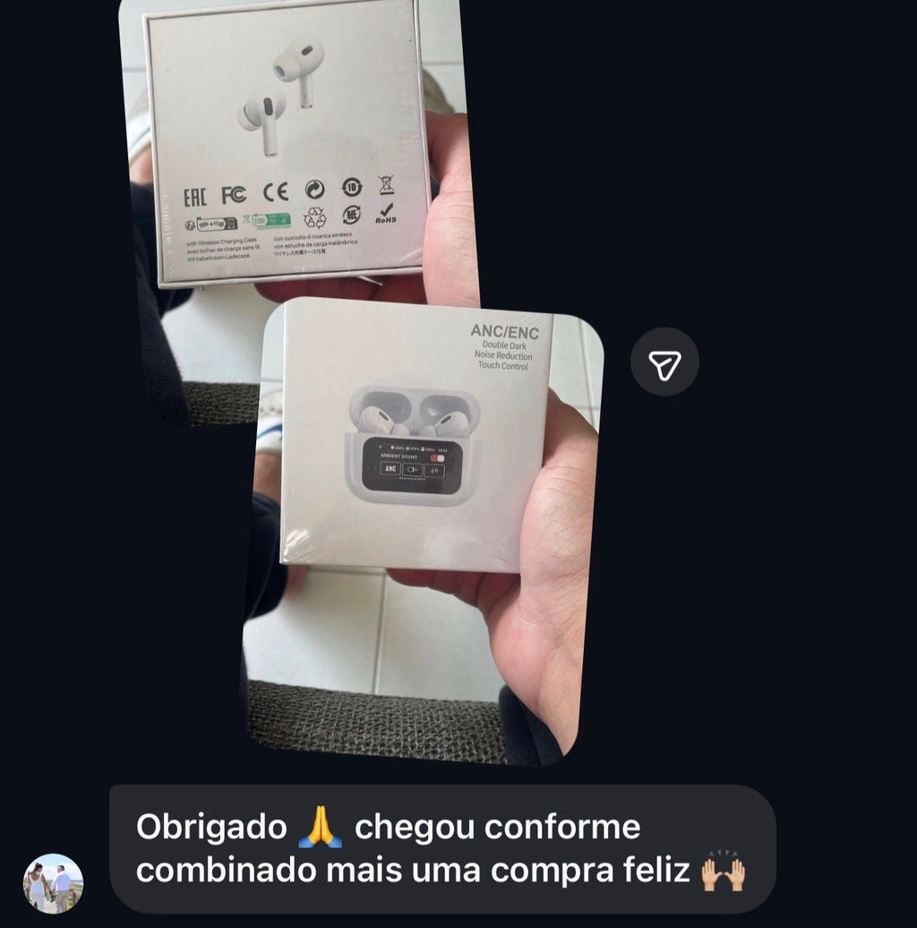 Auriculares Pro con pantalla y Cancelación de Ruido