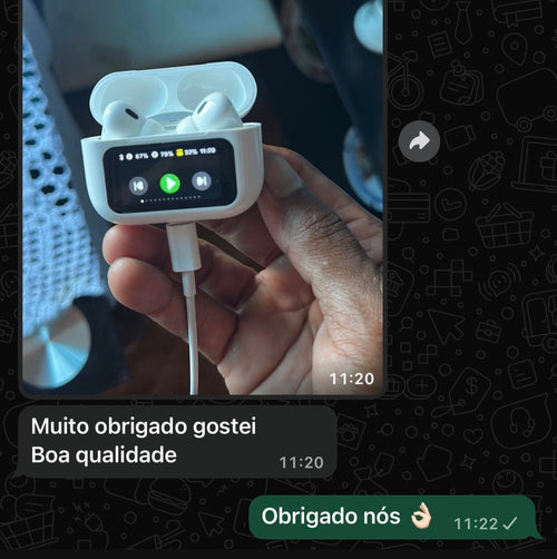 Auriculares Pro con pantalla y Cancelación de Ruido